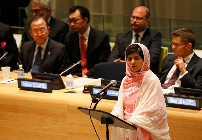 malala addresses UN july 2013